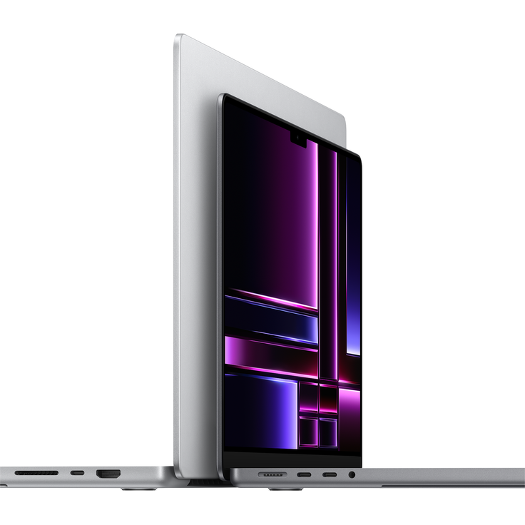 Apple MacBook Pro 14 (2023) 14 Zoll (3.024 x 1.964 Pixel) Apple M2 Pro (10-Core CPU) 16 GB RAM, 512 GB SSD (16-Core GPU) macOS, Silber (MPHH3D/A) – Bild 4