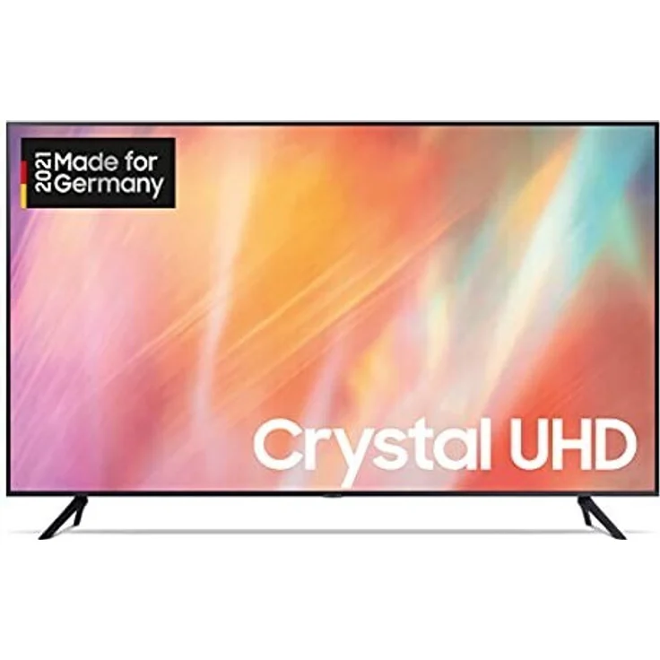 Samsung GU65AU7199U 163 cm (65 Zoll) Crystal UHD 4K Smart TV (Ultra HD, HDR, Edge LED) HD-Triple-Tuner (Sat, Antenne, Kabel) Modelljahr 2021 Energieklasse G (DE-Modell) – Bild 1