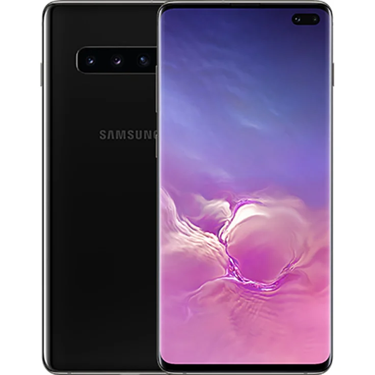 Samsung Galaxy S10+ Smartphone 16,26cm Pixel (6,4 Zoll) Super AMOLED-Display, 128GB interner Speicher, 8GB RAM, Dual-SIM, Android, Prism Black – Bild 1