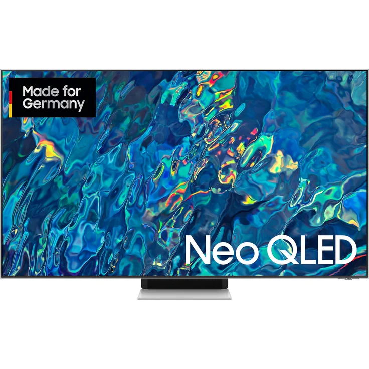 Samsung GQ65QN95BAT 163 cm (65 Zoll) Neo QLED Mini LED 4K Smart TV (Ultra HD, HDR, Direct LED) Twin-HD-Triple-Tuner (Sat, Antenne, Kabel) Modelljahr 2022 Energieklasse G (DE-Modell) – Bild 1