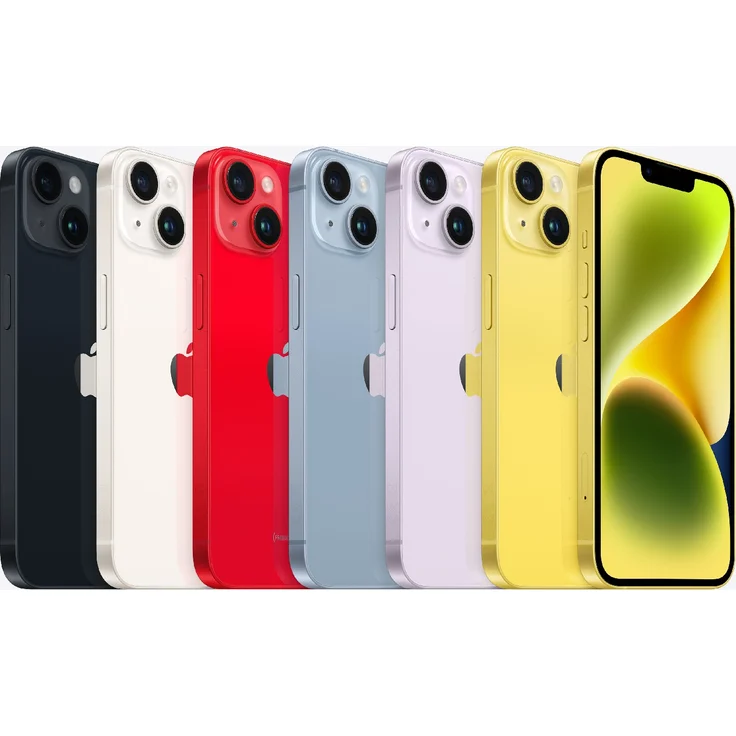 Apple iPhone 14 5G Smartphone 15,494cm (6,1 Zoll) OLED-Display, 512GB interner Speicher, 6GB RAM, Dual-SIM, iOS 16, Yellow – Bild 5