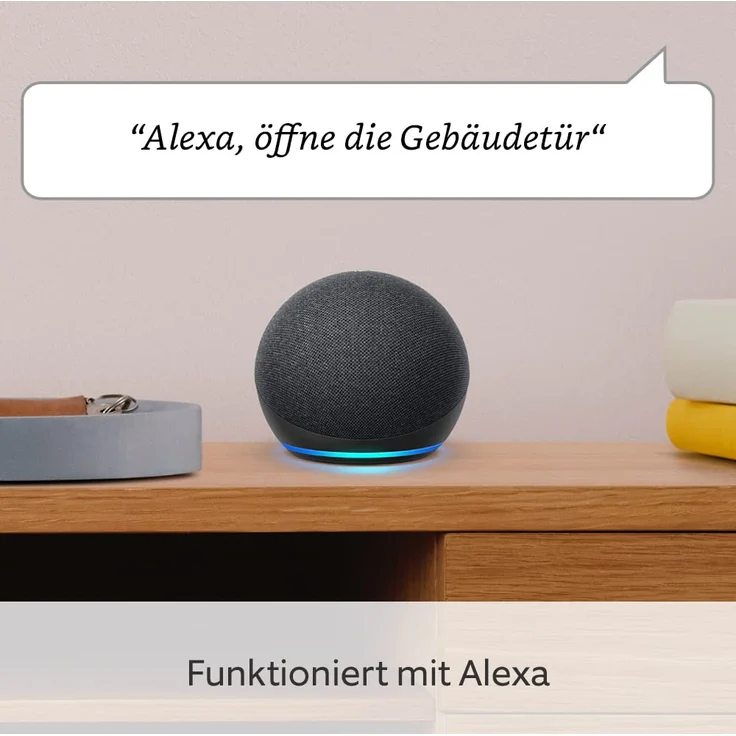 Ring Intercom von Amazon, für Gegensprechanlagen, Fernentriegelung, automatische Freigabe für Amazon-Lieferungen, Selbstinstallation, kompatible Gegensprechanlage erforderlich, weiß – Bild 3