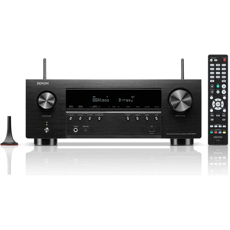 Denon AVR-S970H 7.2 Kanal AV-Receiver, 145 W, schwarz – Bild 2