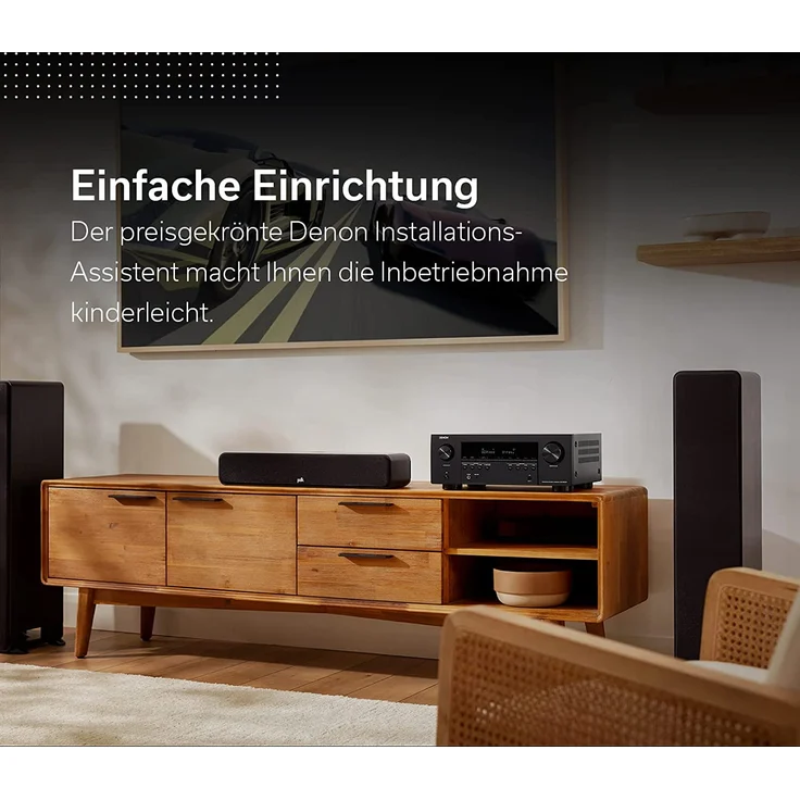 Denon AVR-S970H 7.2 Kanal AV-Receiver, 145 W, schwarz – Bild 5