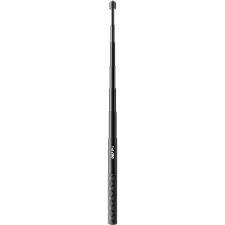 Insta360 X3 Action-Cam (72 MP, 5,7K Video, LCD-Display mit 360° Aufnahmefunktion) - Bundle inkl. Selfie-Stick 114 cm, schwarz – Bild 3
