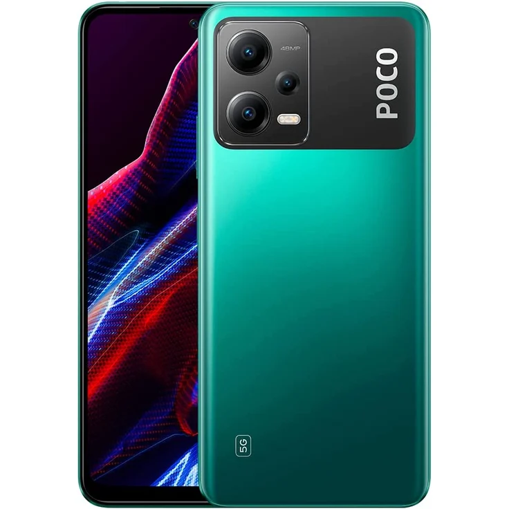 Xiaomi Poco X5 5G Smartphone 16,94cm (6,67 Zoll) AMOLED-Display, 256GB interner Speicher, 8GB RAM, Dual-SIM, Android 11, Green – Bild 1