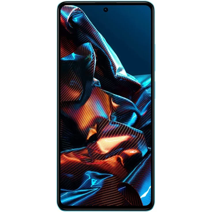 Xiaomi Poco X5 Pro 5G Smartphone 16,94cm (6,67 Zoll) AMOLED-Display, 128GB interner Speicher, 6GB RAM, Dual-SIM, Android 13, Blue – Bild 2