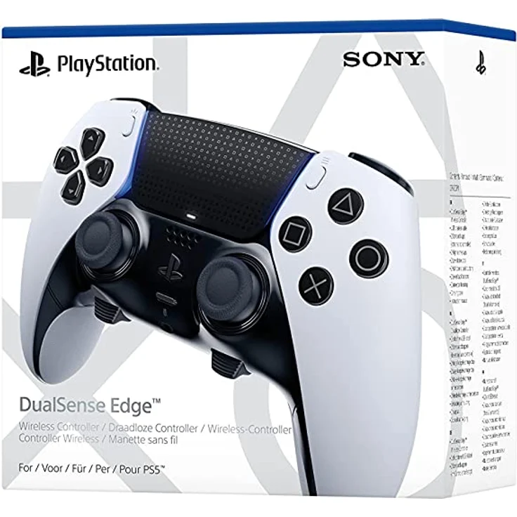 Sony PS5 DualSense Edge Wireless-Controller, Analog / Digital Gamepad PlayStation 5, kabellos, Weiß, Schwarz (9443995) – Bild 8