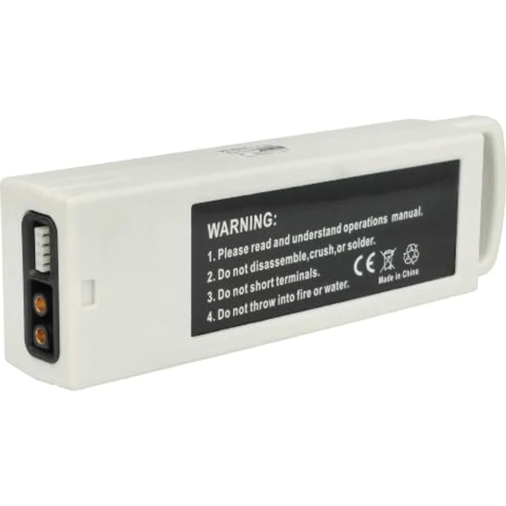vhbw Akku für Yuneec Q500, Q500 4K, Q500+, Q500+ Pro, Q500+ Typhoon, Li-Polymer 6400 mAh (11,1 V), 2er Pack, weiß, leistungsstarker, wiederaufladbarer Drohnen-Akku – Bild 2