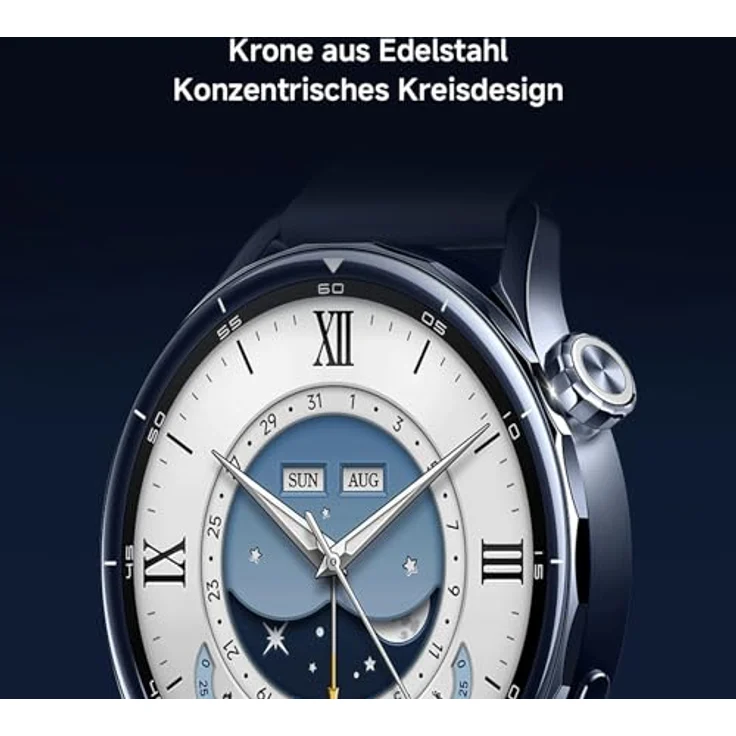 XIAOMI Watch S5 46 Smartwatch, Fluorkautschuk, 140-210 mm, Schwarz – Bild 5
