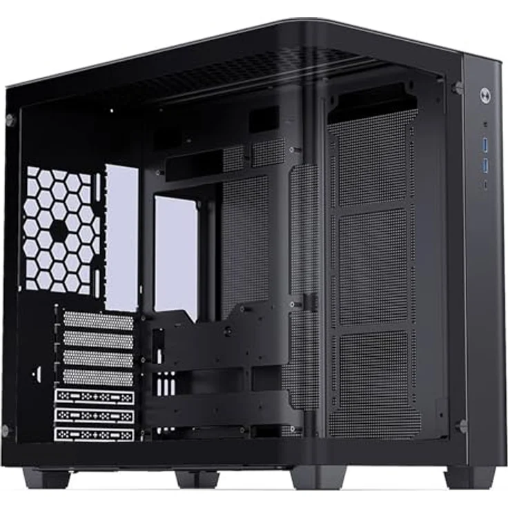 Jonsbo TK-3 - ATX-Gehäuse, schwarz, TK-3BLACK