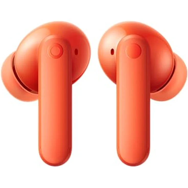 CMF BY NOTHING Buds 2 Kabellose Ohrhörer mit 48 dB Hybrid ANC, 55 Stunden Akkulaufzeit, 11mm PMI Treiber, 6 HD-Mikrofone und Spatial Audio, IP55 Wasserfest – Orange – Bild 3