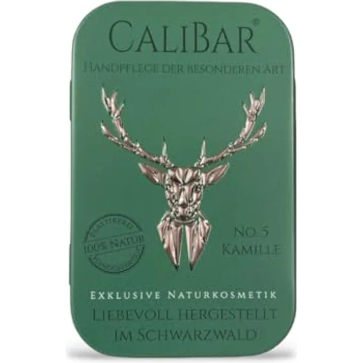 Calibar No.5 Kamille - Feste Handcreme - Handbalsam - Natürlicher Schutz - 36g