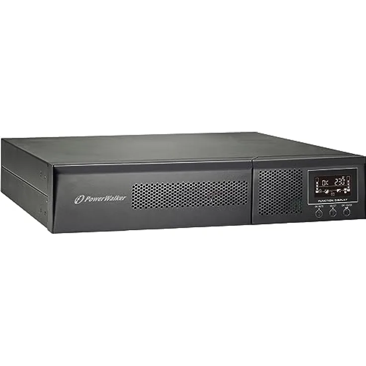 Powerwalker VFI 1500 RMG PF1, 1500VA Online USV Tower/Rack mit SNMP Slot, Leistungsfaktor 1.0, LCD-Display, 8x IEC C13 Outlets