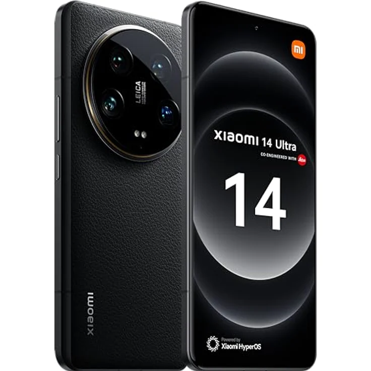 Xiaomi 14 Ultra Smartphone, 16+512GB Handy ohne Vertrag, 120Hz 6.73'' WQHD+ AMOLED Display, Leica Kamera, Snapdragon 8 Gen3, 5000mAh, 90W HyperCharge, Dual-SIM, Schwarz – Bild 2