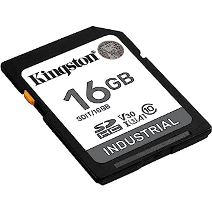 Kingston Industrial 16 GB SDHC Speicherkarte, schwarz, UHS-I U3, Class 10, V30 – Bild 2
