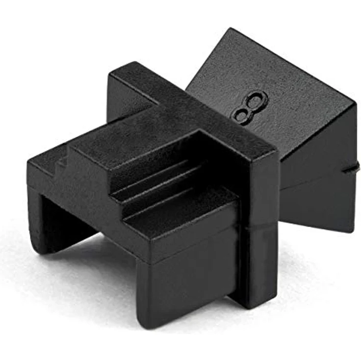 StarTech RJ45 Blindstopfen 100er Pack, Wiederverwendbare Staubschutzabdeckungen für Netzwerkports, Einrastbare Ethernet Dust Covers – Bild 2