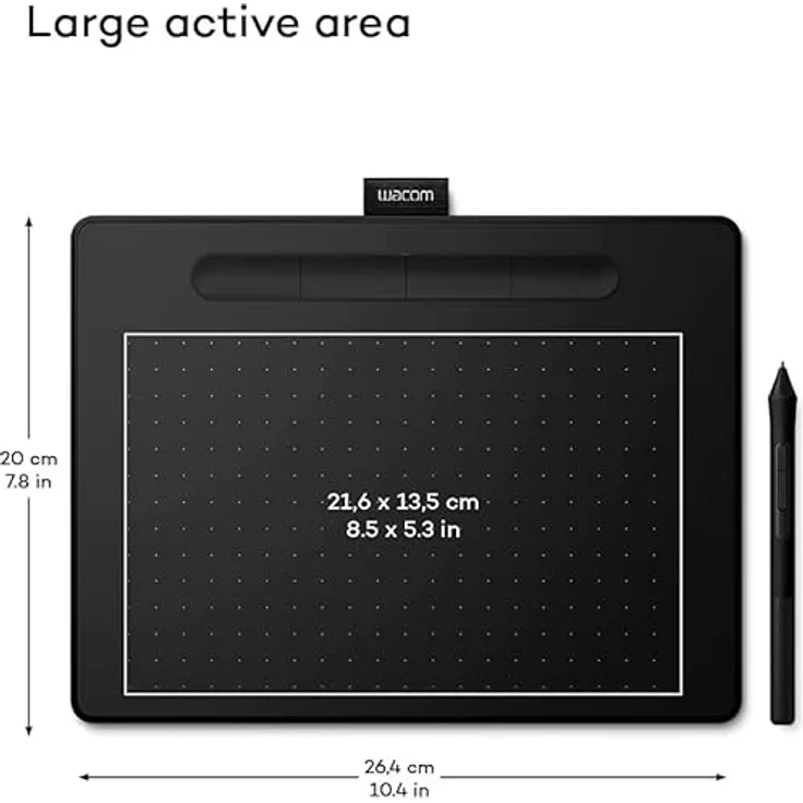 Wacom INTUOS Basis MEDIUM EXC LDLCIntuos Bas Medium ohne LDLC CTL-6100K-B Schwarz – Bild 3