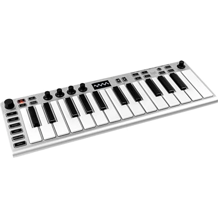 ESI Xsynth - Digital Synthesizer mit 25 anschlagsdynamischen Tasten, 10 Stimmen Polyphonie, integriertem Audiointerface und 512 Sounds – Bild 1