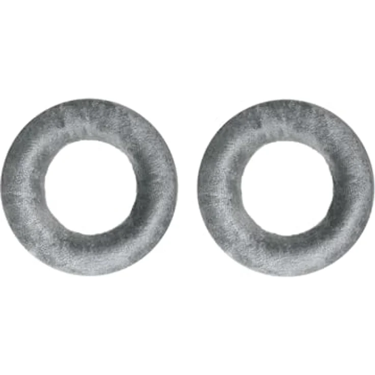 beyerdynamic EDT 770 V Ohrpolstersatz für DT 770 PRO und weitere Modelle, Velour/Silber, ohne Schaumstoffscheiben – Bild 1