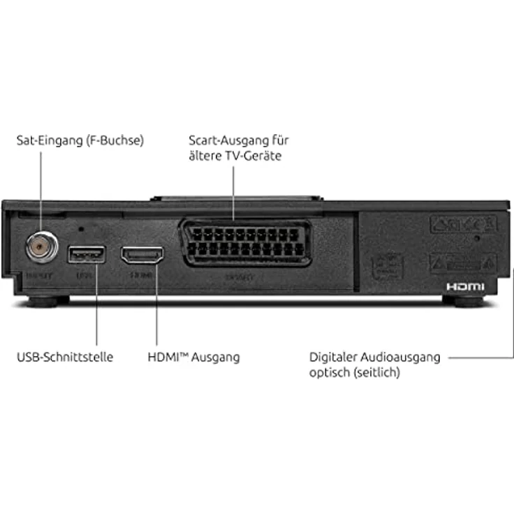 TechniSat HD-S 223 DVR, schwarz – Bild 2