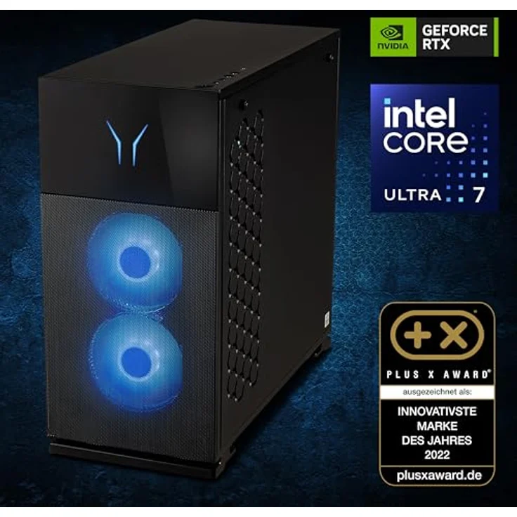 ERAZER Hunter X30 High-End Gaming PC, Core Ultra 7 265F, GeForce RTX 5070 Ti 16GB, 32GB DDR5 RAM, 2TB NVMe SSD, Wasserkühlung, Windows 11 Home – Bild 2