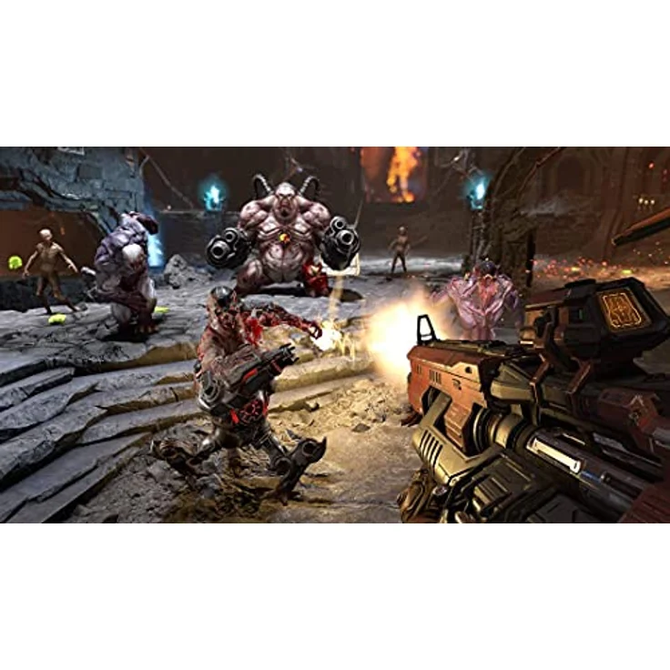 Bethesda DOOM Eternal - Deluxe Edition [Xbox One] | Year One Pass für zwei Kampagnen-Add-ons, Doom Slayer Skin, klassische Waffengeräusche, kostenloses Upgrade auf Xbox Series – Bild 5