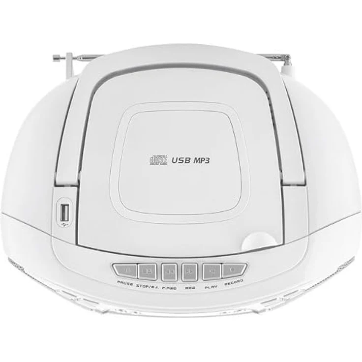 JVC RC-E451W CD player Portable CD player White (UKW, Bluetooth), Radio, Weiss – Bild 5