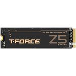 TEAMGROUP T-Force Z540 2TB DRAM SLC Cache 3D TLC NAND NVMe Phison E26 PCIe Gen5x4 M.2 2280 Gaming SSD mit ultradünnem Graphen Heat Spreader Lesen/Schreiben 12400/11800 MB/s TM8FF1002T0C129