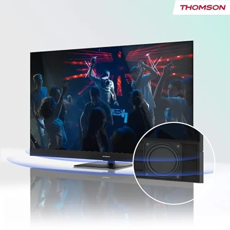 THOMSON QLEDTV 55", 139cm UHD, 60Hz, Google TV, HDR, Triple-Tuner, Schwarz – Bild 7