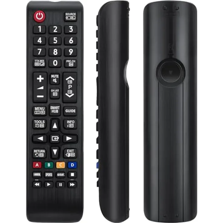 Mycotech BN59-01199G Fernbedienung für Samsung Smart TV mit Infrarot-Technologie, sofort einsatzbereit, ergonomisches Gehäuse