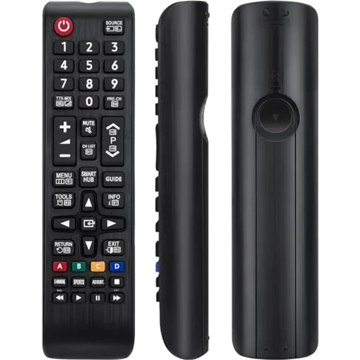 Mycotech BN59-01199G Fernbedienung für Samsung Smart TV mit Infrarot-Technologie, sofort einsatzbereit, ergonomisches Gehäuse – Bild 1