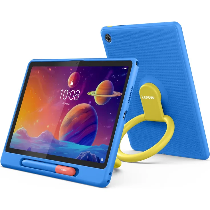 Lenovo Tab Tablet 64GB WLAN Grau inkl. Kids Cover und Stylus – Ideal für Kinder und Familie