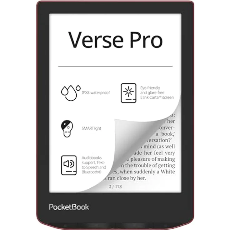 PocketBook Verse Pro - Passion Red