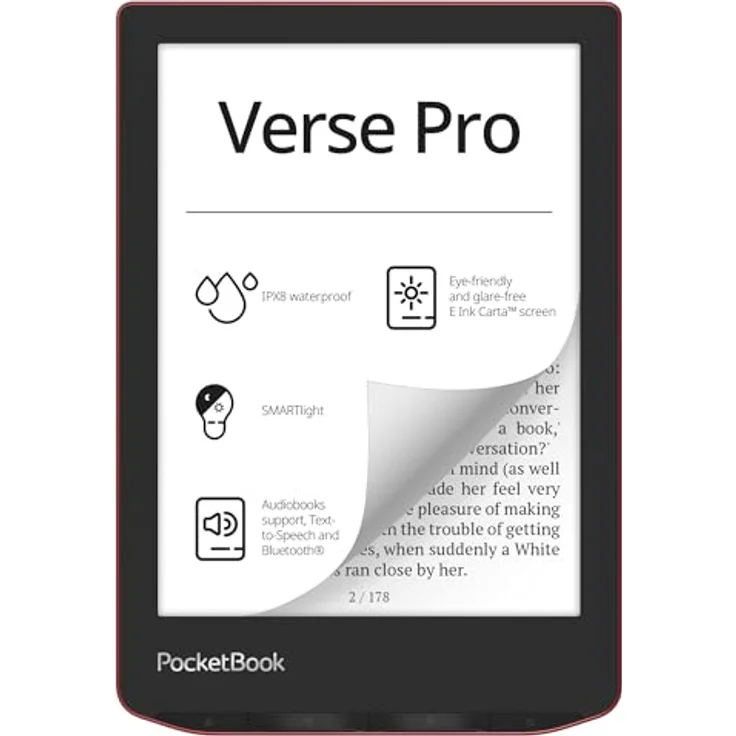PocketBook Verse Pro - Passion Red – Bild 1