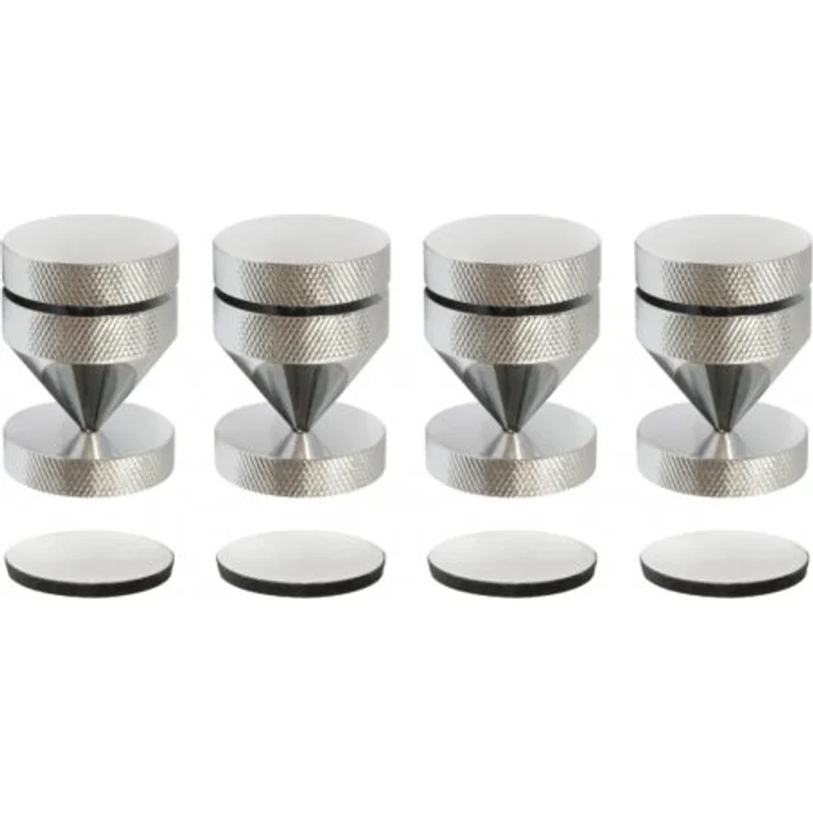 DYNAVOX - 205049 HD 919 Sub Watt Absorber 4er Set Chrom 148189 – Bild 2