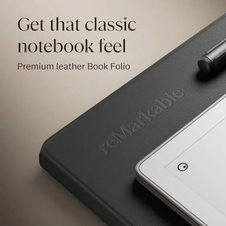 Remarkable Paper Pro Bundle – Leather Folio | 11,8 Zoll Farbdisplay und Leselicht – Bild 5