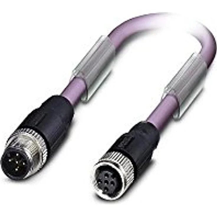 PHOENIX CONTACT SAC-5P-M12MS/10.0-920/M12FS Buskabel Buchse gerade / M12 Stecker gerade, Länge 10m - Elektro- und Industriekabel