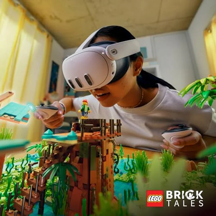 Meta Quest 3 512 GB – Mixed Reality-Brille mit 110° Sichtfeld, LC-Display, PC-kompatibel, integrierte Kamera & Lautsprecher – Bild 5