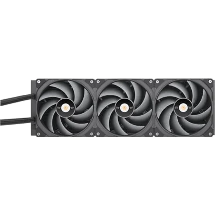 Thermaltake TOUGHLIQUID 420 Pro ARGB All-In-One Liquid Cooler, neu gestaltete Lüfterblätter, 27mm schlanker Radiator – Bild 2