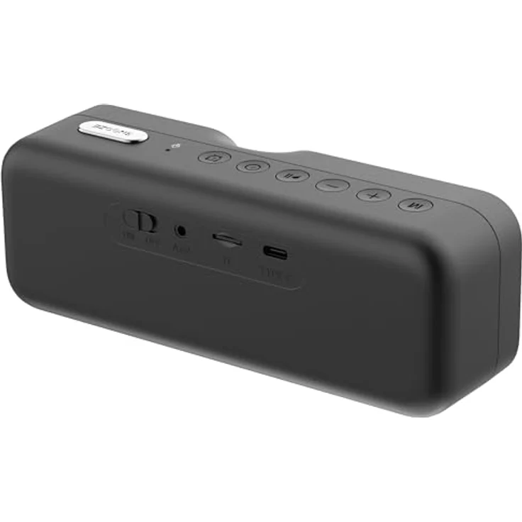 REFLEXION CLR24BT Uhrenradio mit Bluetooth, Radio, Micro-SD, AUX-IN, Uhrzeit/Datum, Wecker und Schlummer-Funktion, Schwarz – Bild 5