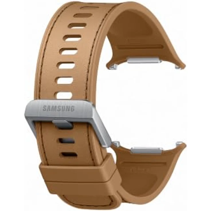Samsung Peakform Armband ET-SBL71 für Galaxy Watch Ultra2, gewebtes Nylon und Nitrilkautschuk, wasser- und verschleißbeständig, Camel – Bild 3