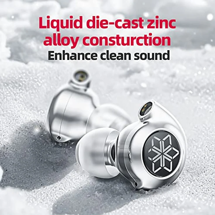 FiiO FD11 In-Ear Kopfhörer, Silber, dynamischer 10-mm-Treiber, N52-Neodym-Magneten, Hi-Res Audio zertifiziert – Bild 7