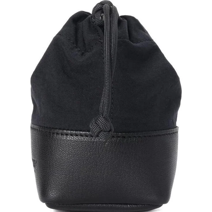 Artisan & Artist ACAM LP 120 BKBK, Objektivtasche aus strapazierfähigem Textil mit eleganten Lederakzenten, Schwarz