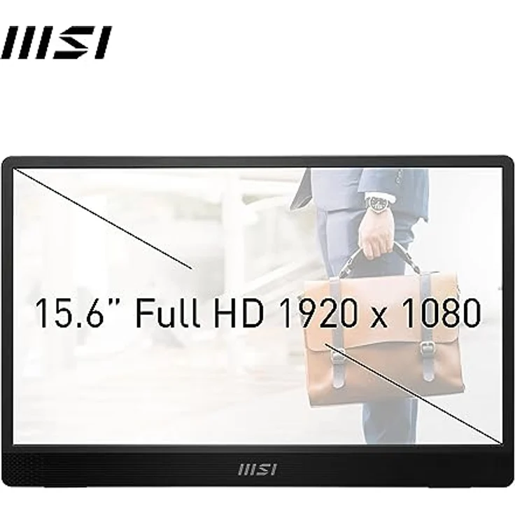 MSI PRO MP161 E2, Office-Monitor mit hochwertigen Materialien, langlebig und flexibel gestaltet - Preisvergleich – Bild 2