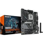 Gigabyte B850 Gaming WIFI6 Motherboard - AMD Ryzen 9000 Serie CPUs, bis zu 8200MHz DDR5 (OC), PCIe 5.0 + 2xPCIe 4.0 M.2, GbE LAN, WiFi 6, USB 3.2 Gen 2