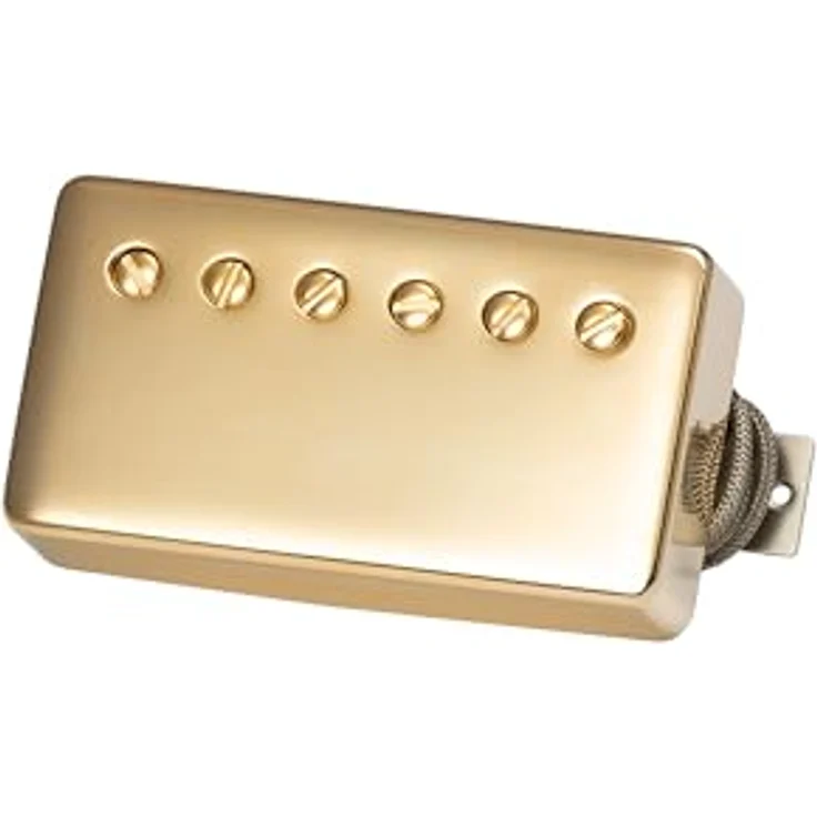 Gibson Custombucker Gold, Humbucker Tonabnehmer für E-Gitarre, Vintage Sound, Gold Covered, Made in USA – Bild 1