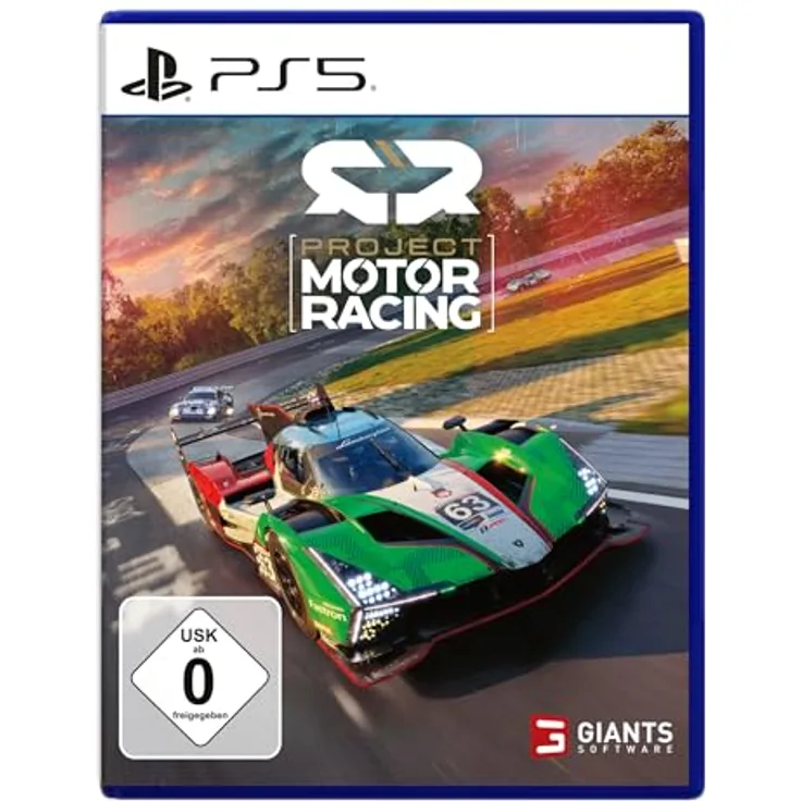 Astragon Project Motor Racing [Playstation 5] [Blu-ray], Rennspiel mit 70+ nachgebauten Autos und Multiklassen-Rennmodi