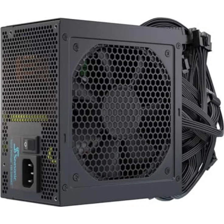Seasonic G12 GC 80 PLUS Gold Netzteil - 750 Watt, schwarz, Effizientes ATX-Netzteil, 120-mm-Lüfter mit Hülsenlager – Bild 3