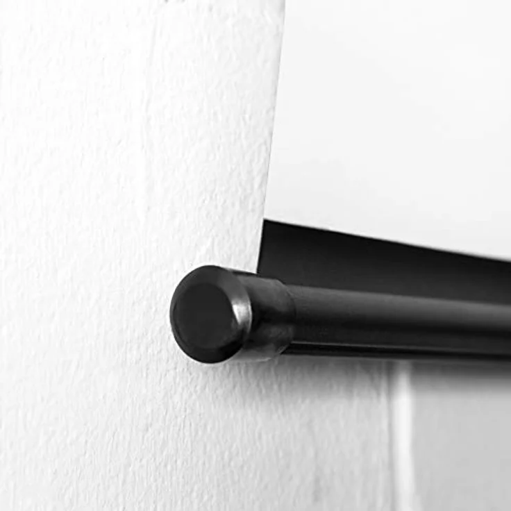 Duronic BPS40 Leinwand | 4:3 Hängeleinwand 40" Zoll 81 x 61 cm | Heimkino mit 4K Full HD 3D | Gain 1.0 | Projektionsleinwand für Wandmontage | Beamerleinwand für Büro Präsentationen, Schulen – Bild 4